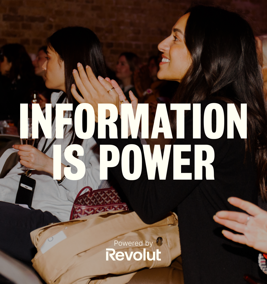 Information is Power - April 8, 2025 - Revolut Reserved Tickets